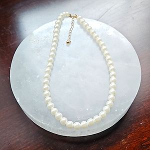 Faux Pearl Necklace